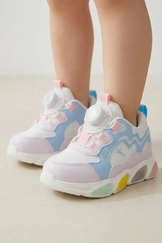Cool Elliot Pu Kız Çocuk Ortopedik Bebe Işıklı Spor Ayakkabı