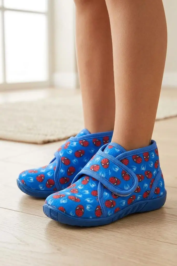 Crazy Kids 157 Erkek Çocuk Ortopedik Ev İçi Panduf Ayakkabı