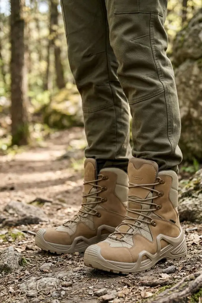Forelli Atik Erkek Hakiki Deri Su İtici Tactical Outdoor Bot