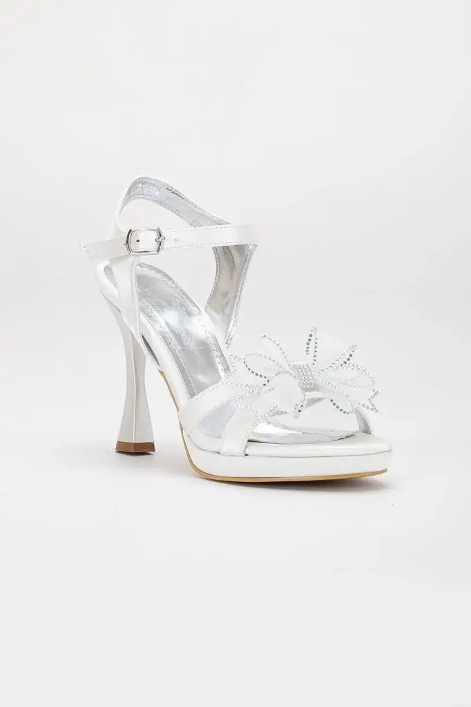 Papuçcity Hco 03165 Kadın Platform Topuklu Gelin Nikah Düğün Sandalet Papuçcity Hco 03165 Kadın Platform Topuklu Gelin Nikah Düğün Sandalet