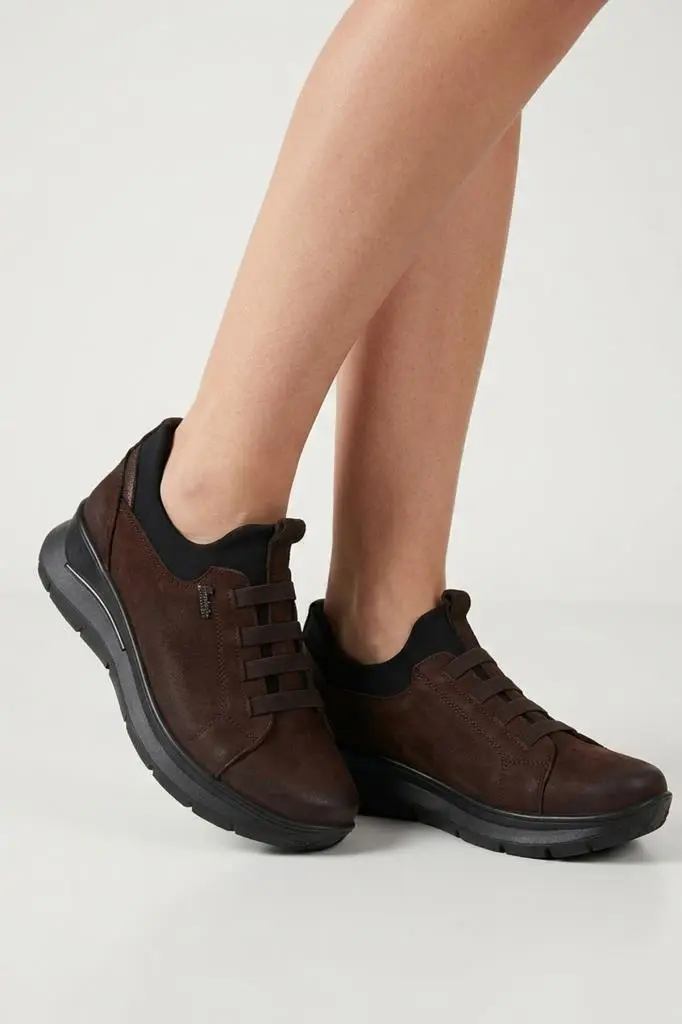 Pisagor Ps-061 Kadın Hakiki Deri Ortopedik Casual Ayakkabı
