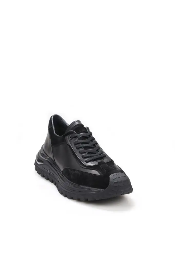 Pisagor Ps-1832 Erkek Hakiki Deri Sneakers & Spor Ayakkabı