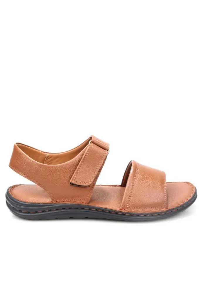 Pisagor PS-33550 Ortopedik Erkek Masaj Tabanlı Hakiki Deri Sandalet Terlik Pisagor PS-33550 Ortopedik Erkek Masaj Tabanlı Hakiki Deri Sandalet Terlik